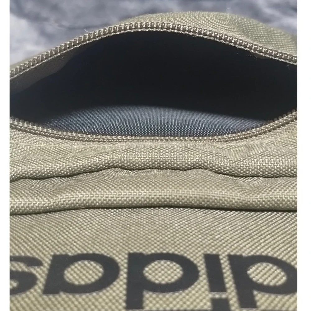 Adidas Backpack and Lunch Bag Set Olive Green 3-Stripe Sport School Travel Bag